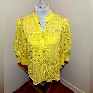 Sundance Garbo Lace Top NWT